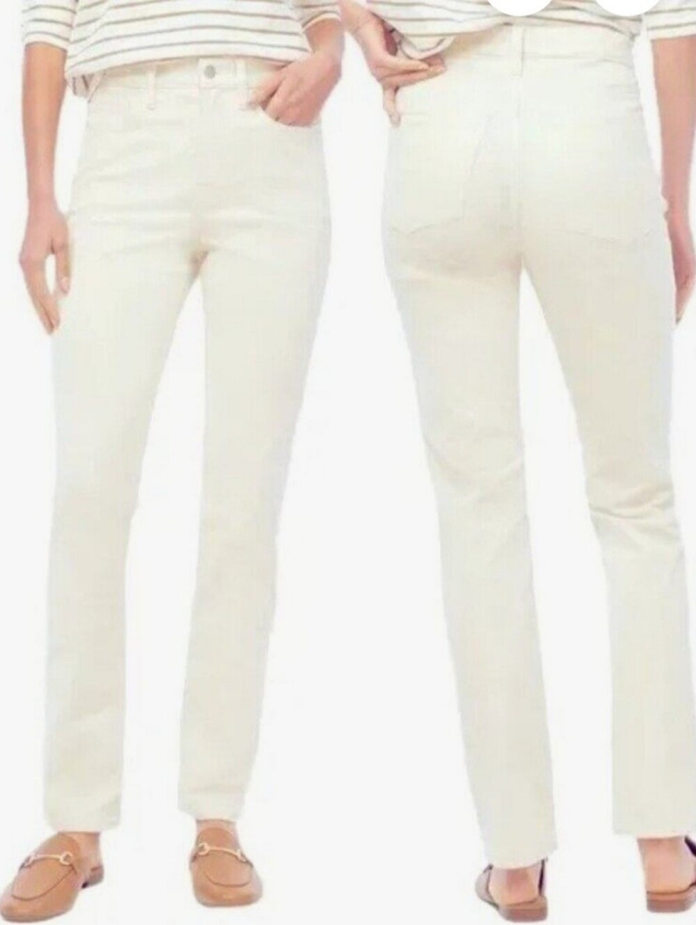 J. Crew Vintage Straight Cream Corduroy Pants Size 30